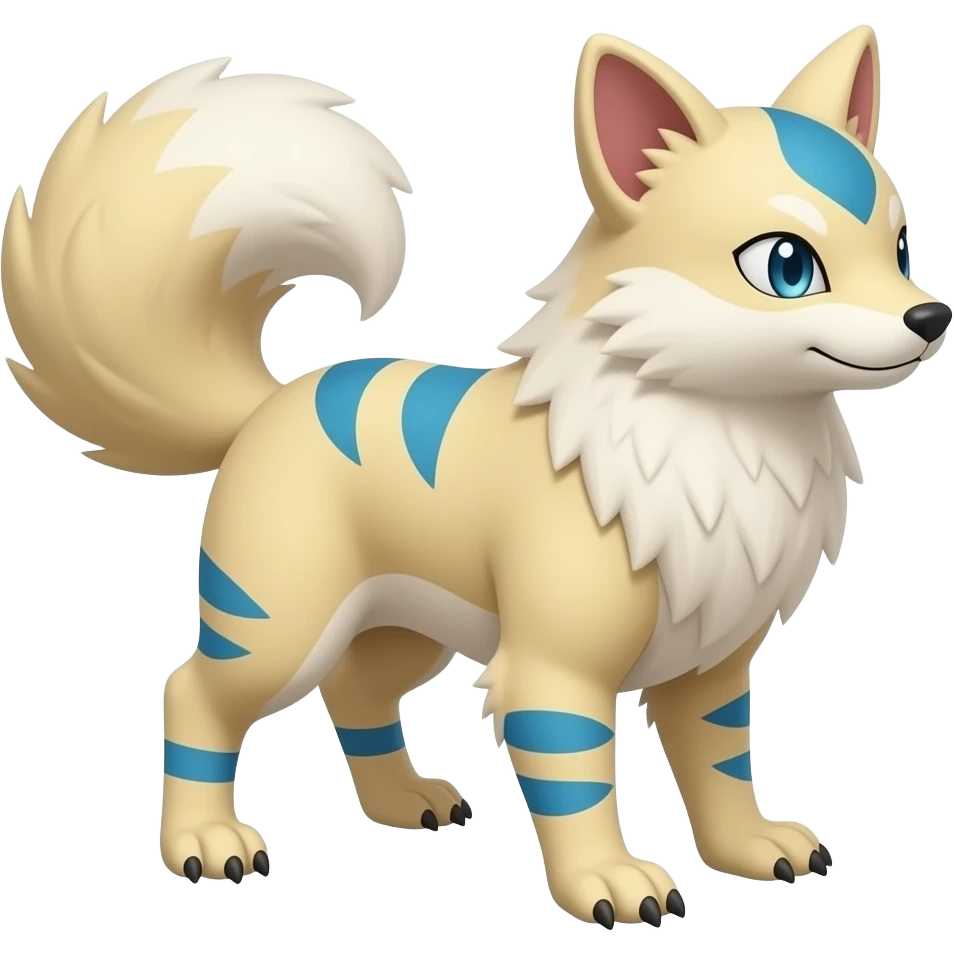 Meowstic-Shaymin-Minccino-Furret-hybrid emoji
