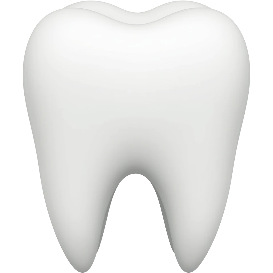 Tooth emoji