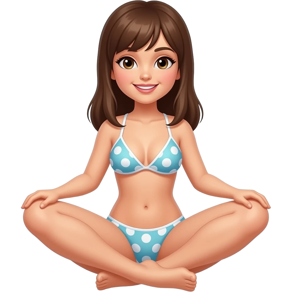 Chica sexi desnuda emoji
