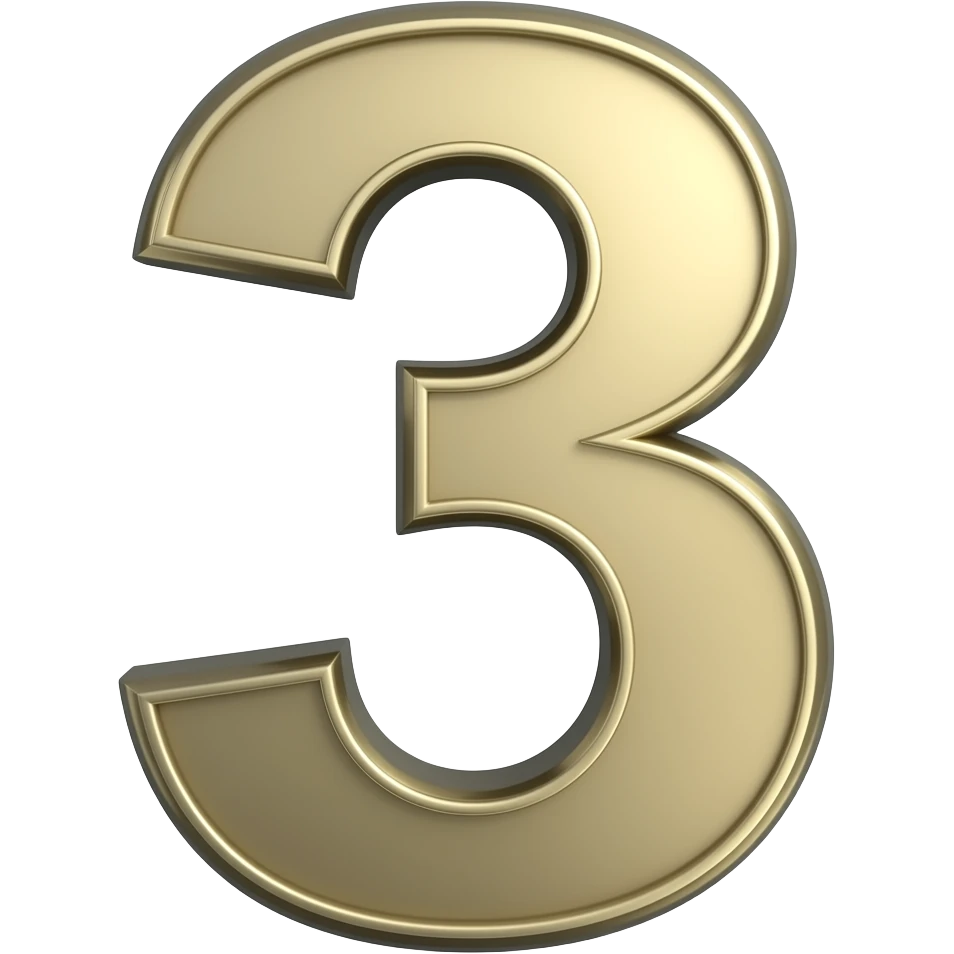 THREE emoji