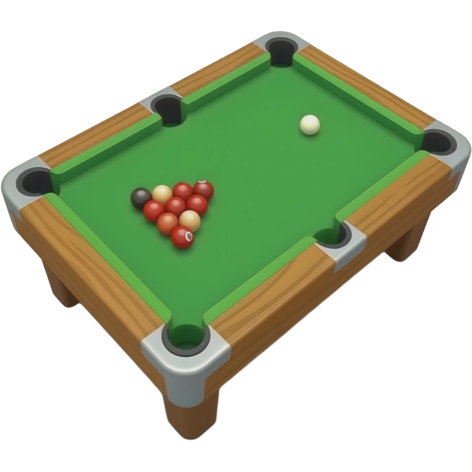 Pool table emoji