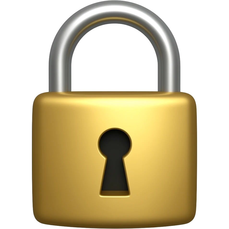 Lock emoji