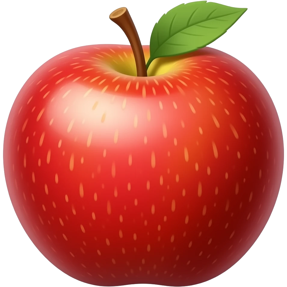Red Apple emoji