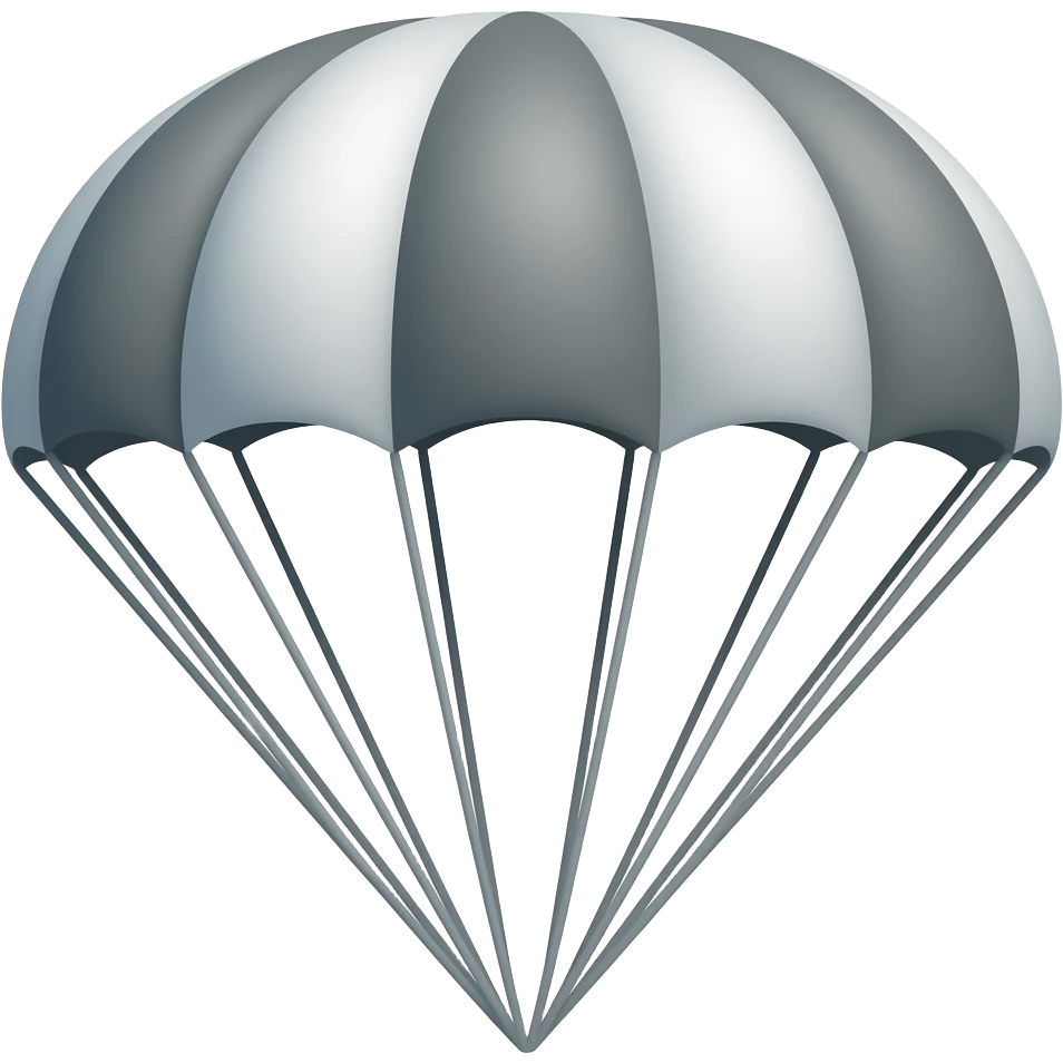 parachute emoji