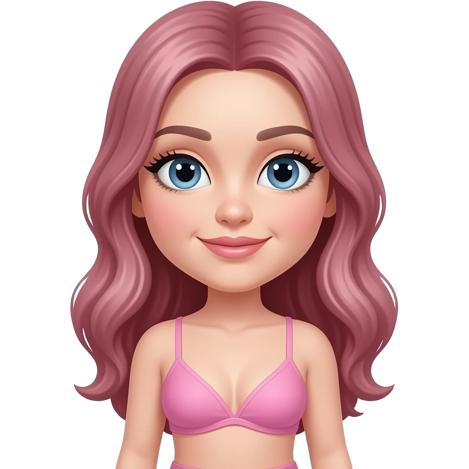 create Jocelyn a mtf trans... 5'7" 140 lbs, small b cup breast, petite and fat butt. In pink gstring emoji