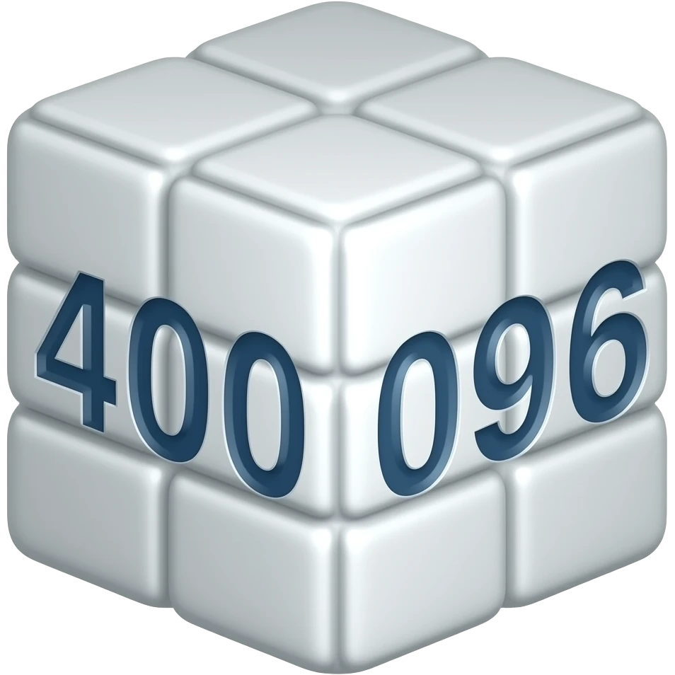 4096 cube emoji