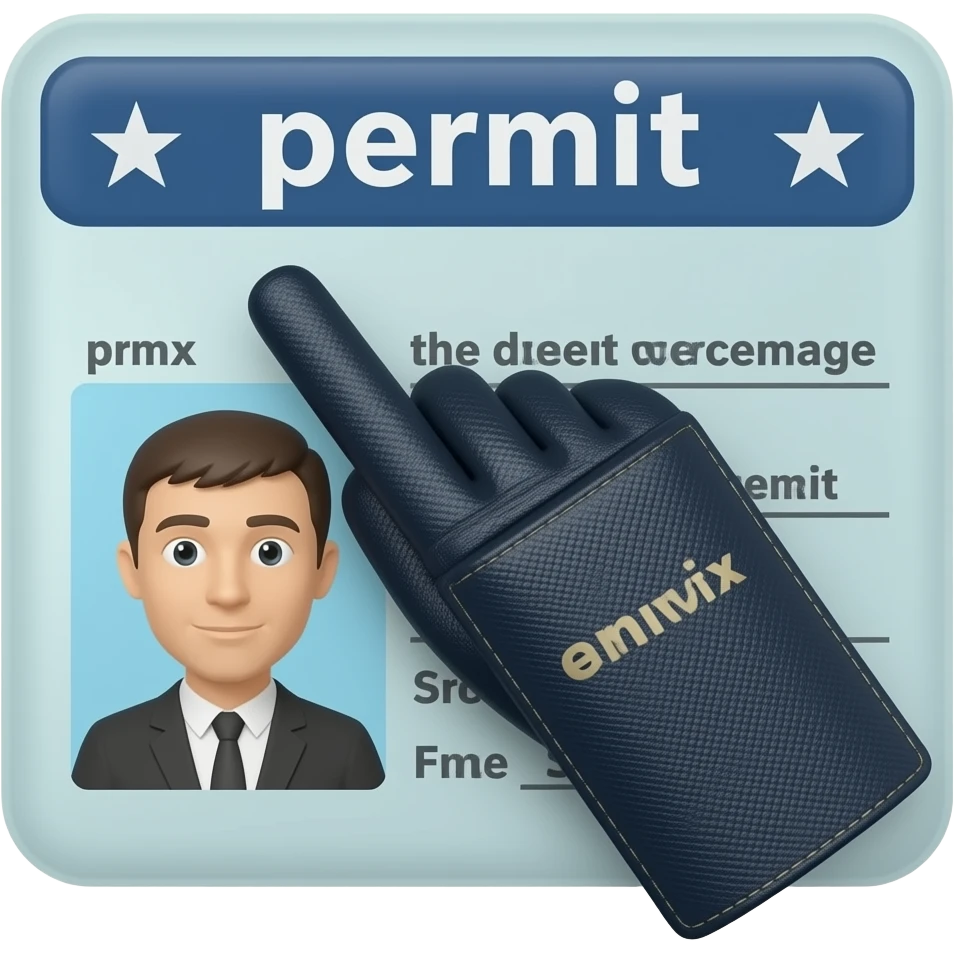 work permit emoji