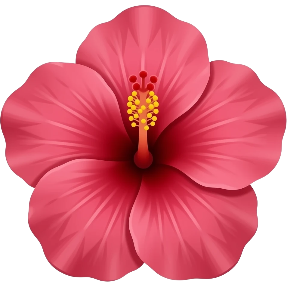 Hibiscus emoji