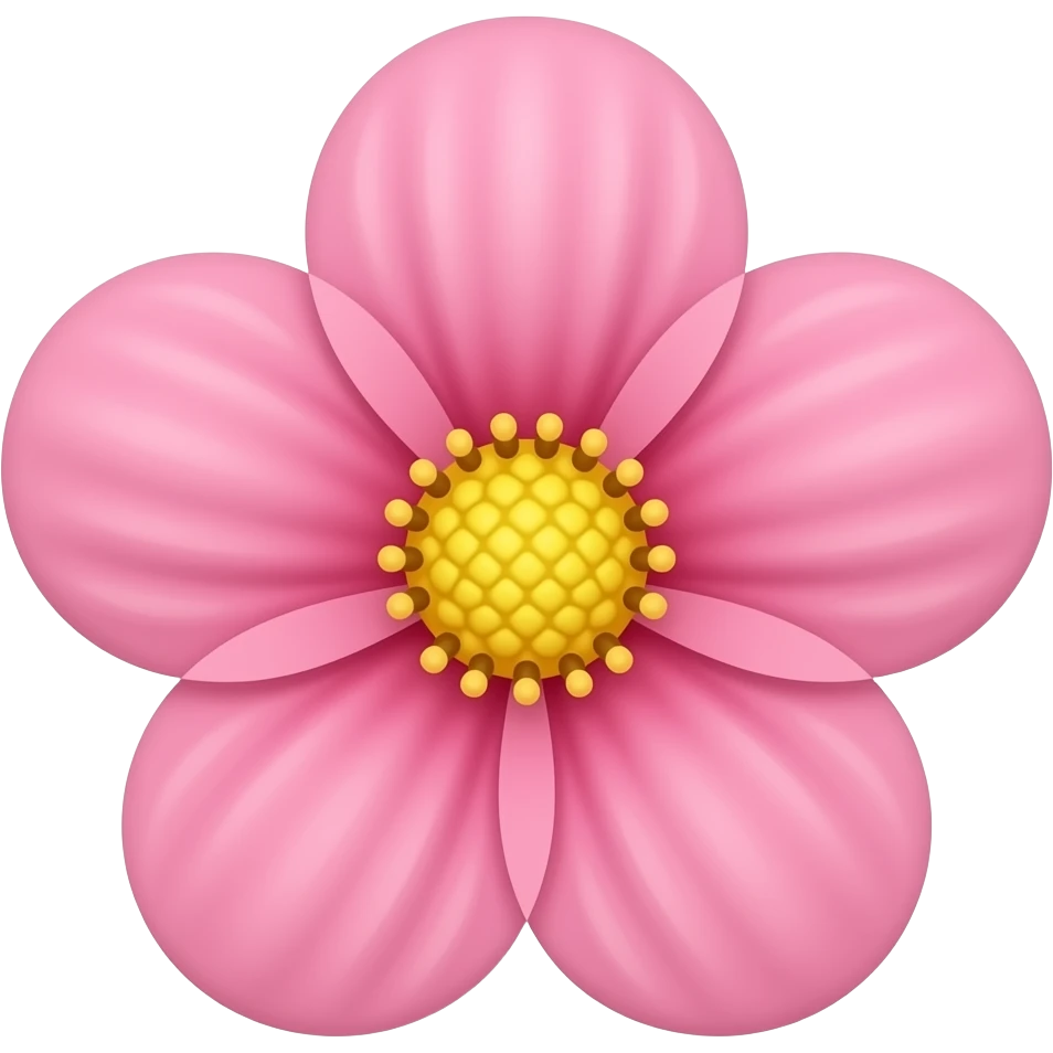 Pink emoji