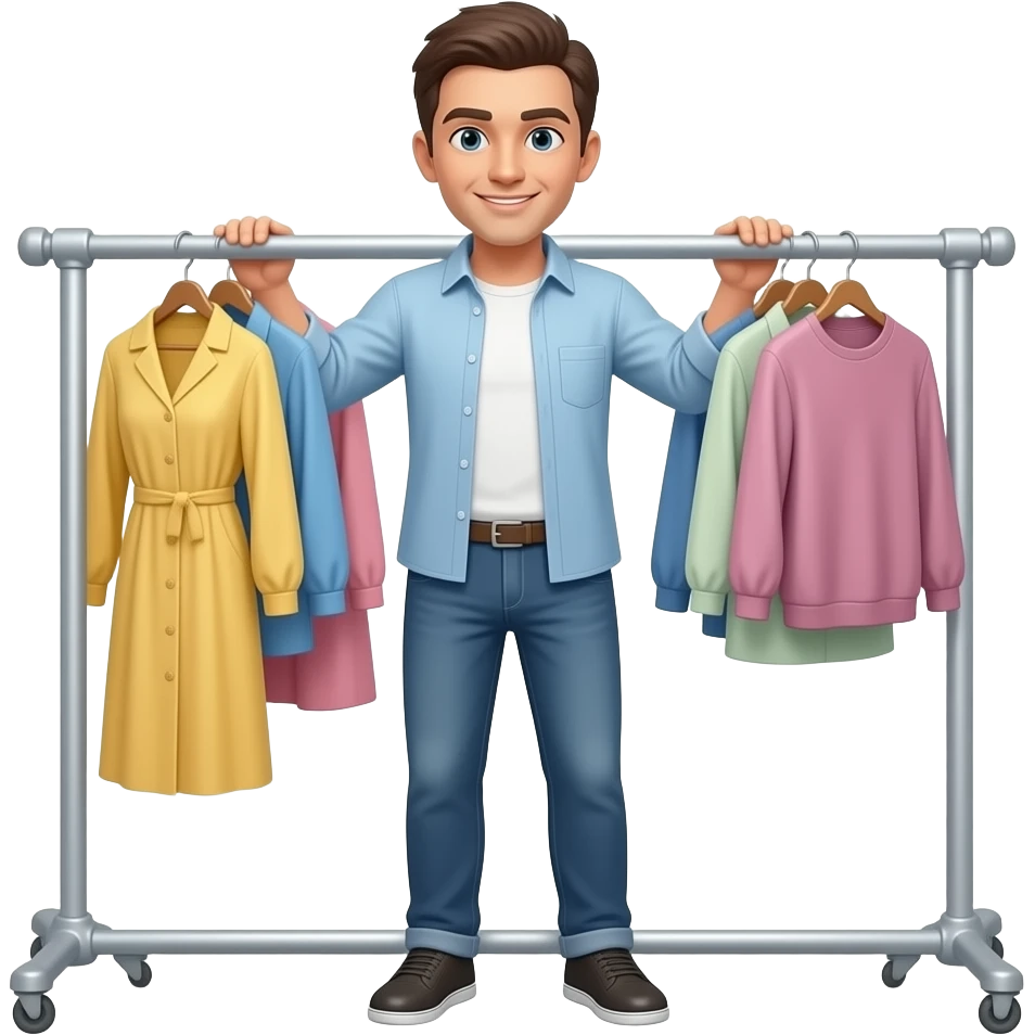 probar ropa emoji
