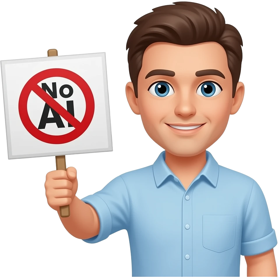 no ai emoji