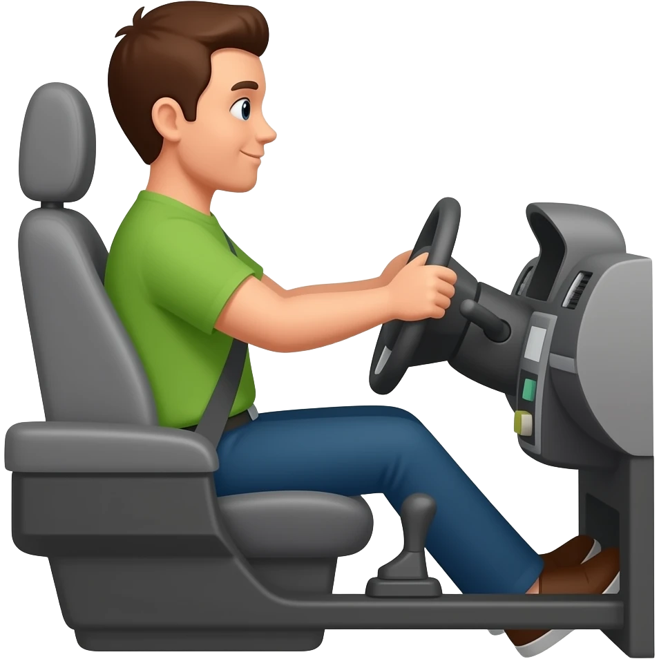 Driving car emoji