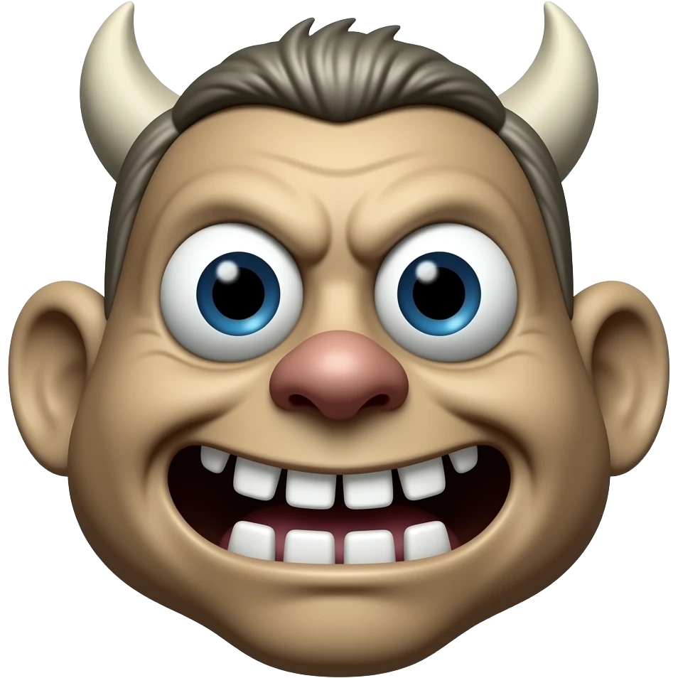 Troll face emoji