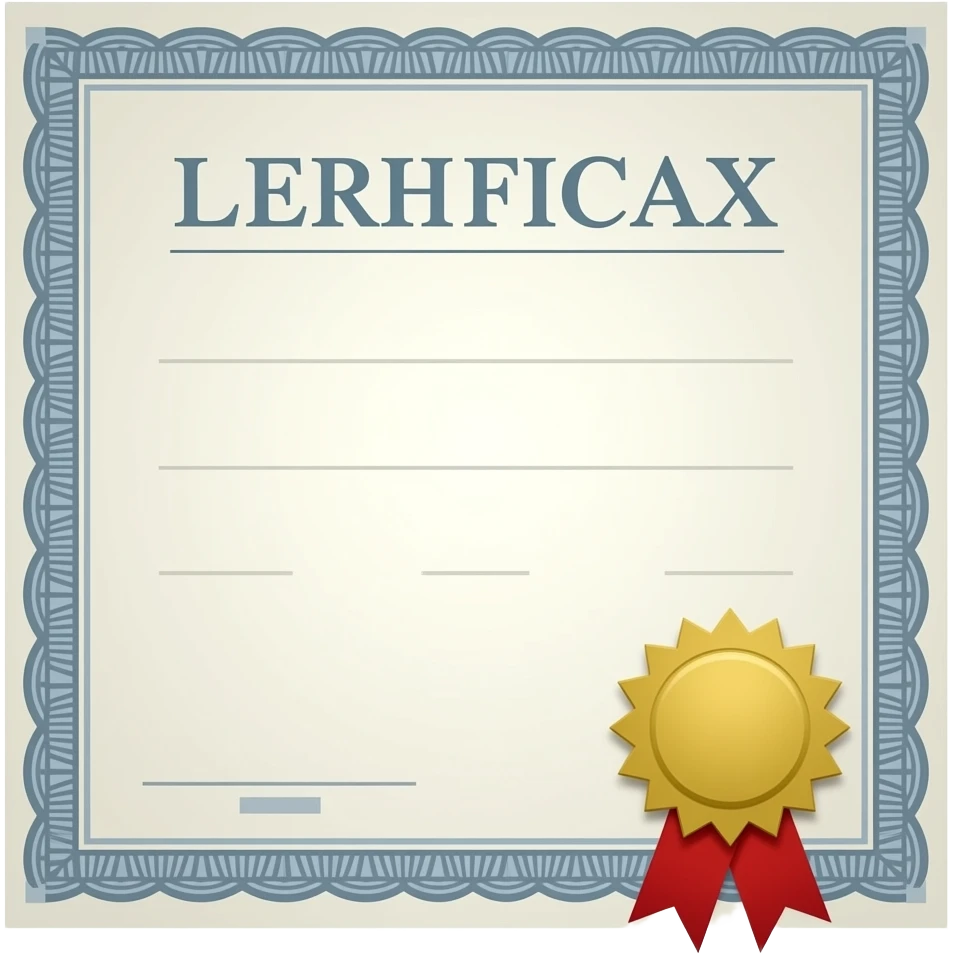 certificado emoji