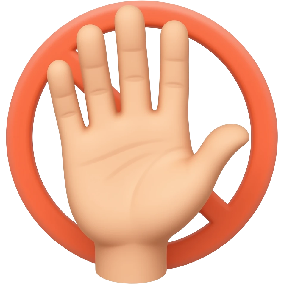 No emoji