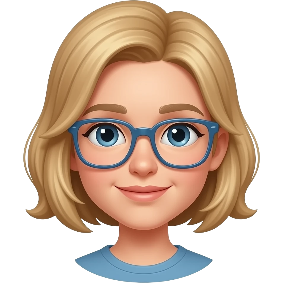 A teen drawing a diagram emoji