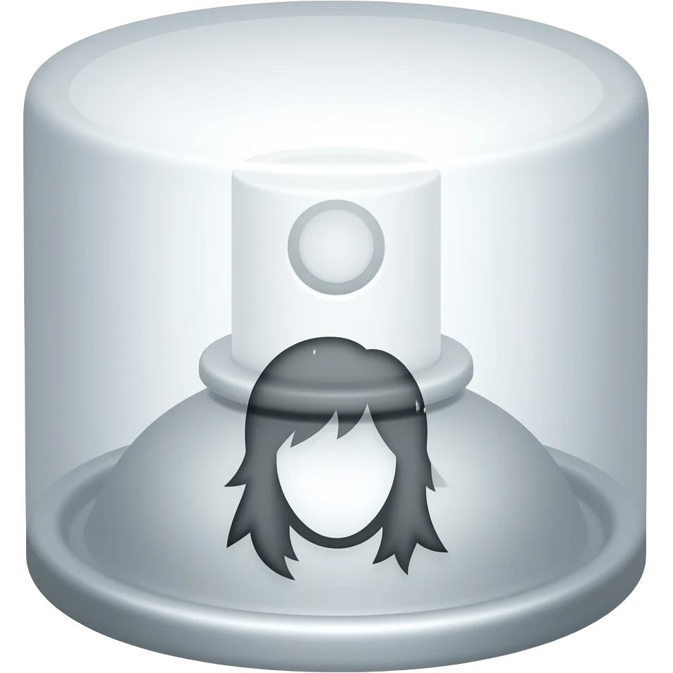 hair spray with hair logo emoji