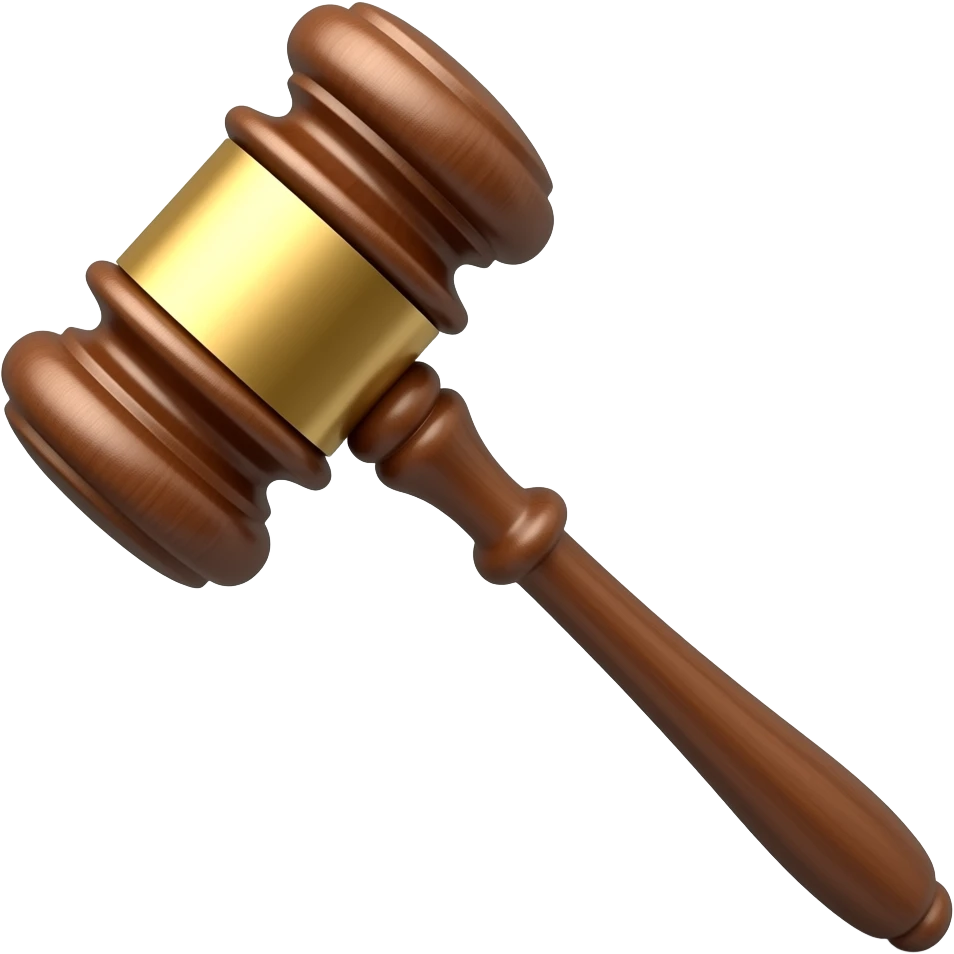 Gavel  emoji emoji