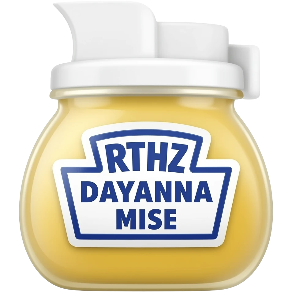 Mayonnaise bottle emoji