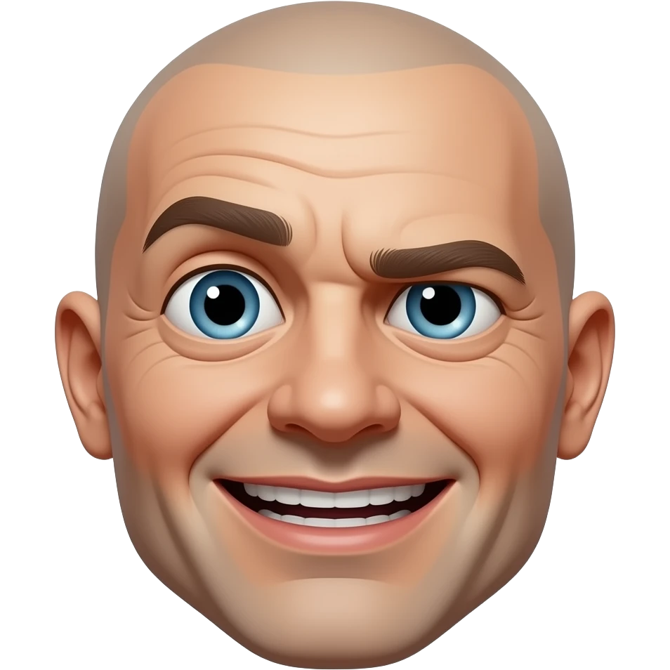 Rosto muito distorcido🫠🫪 emoji