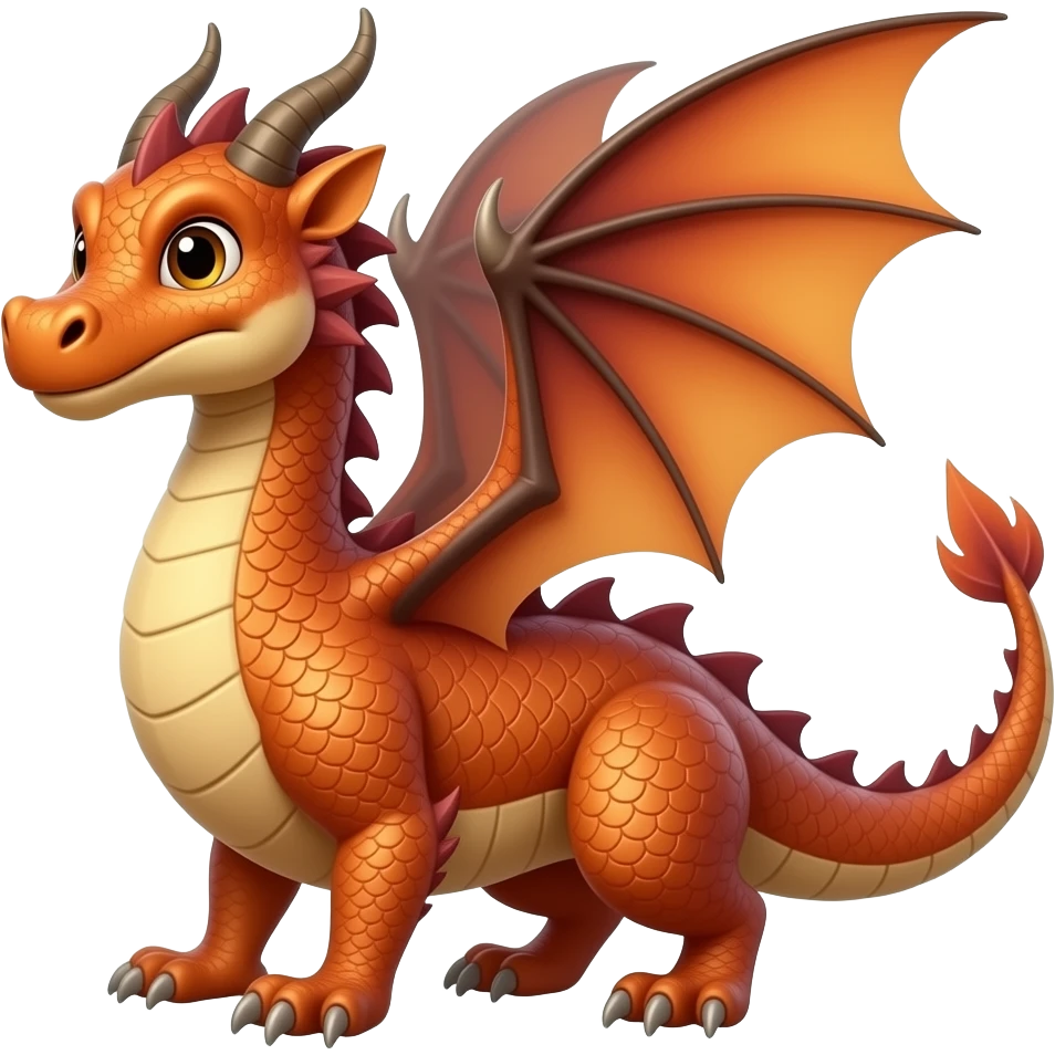 In dragon emoji