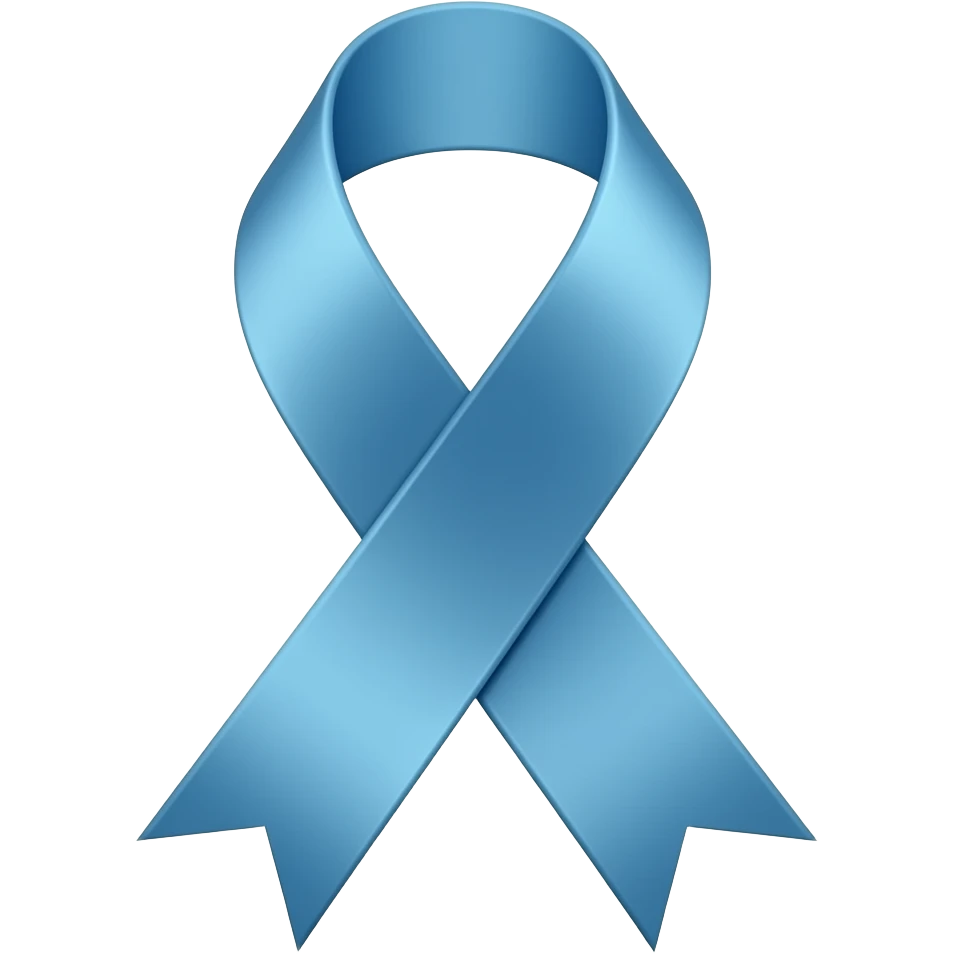 Blue ribbon emoji