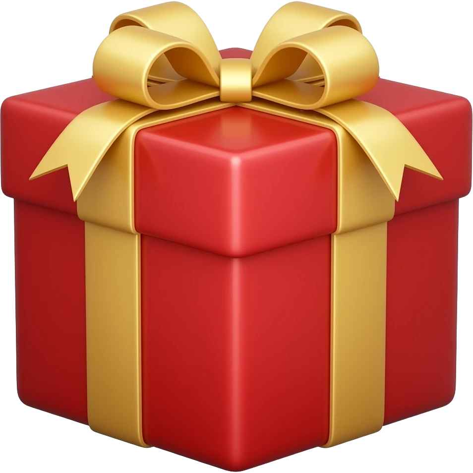 gift red emoji