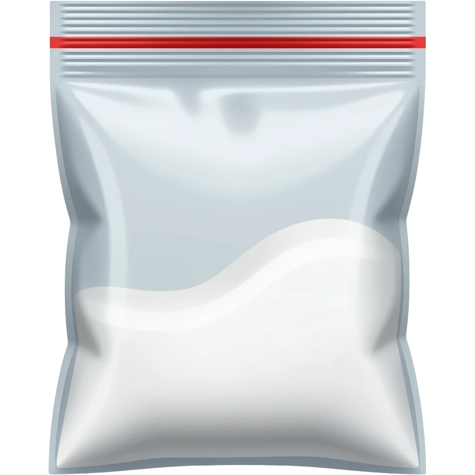 cocaina en ziploc emoji
