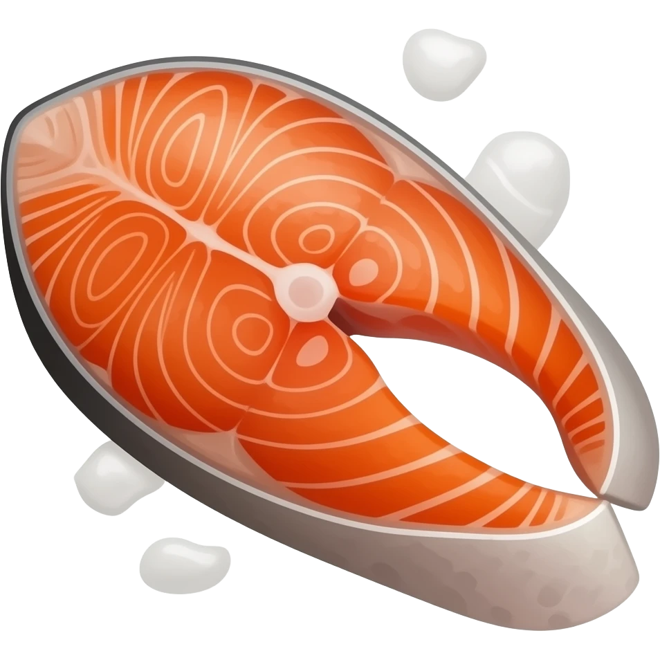 salmon raw emoji