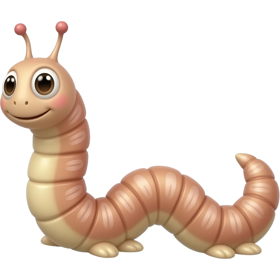 worm emoji