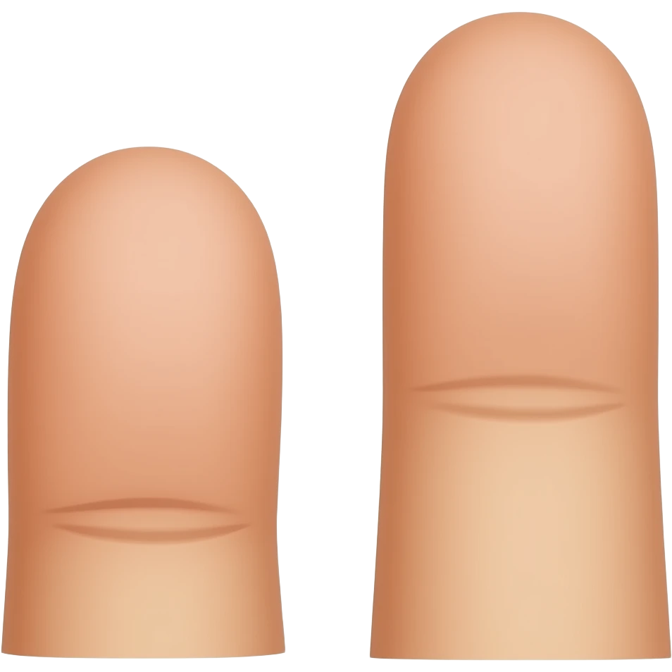 2 finger emoji