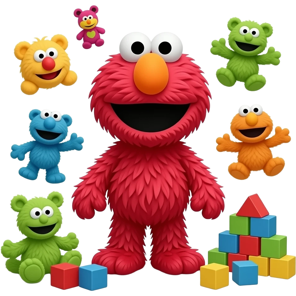Elmo’s world emoji