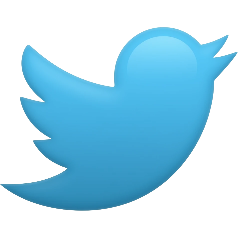 X|Twitter logo emoji