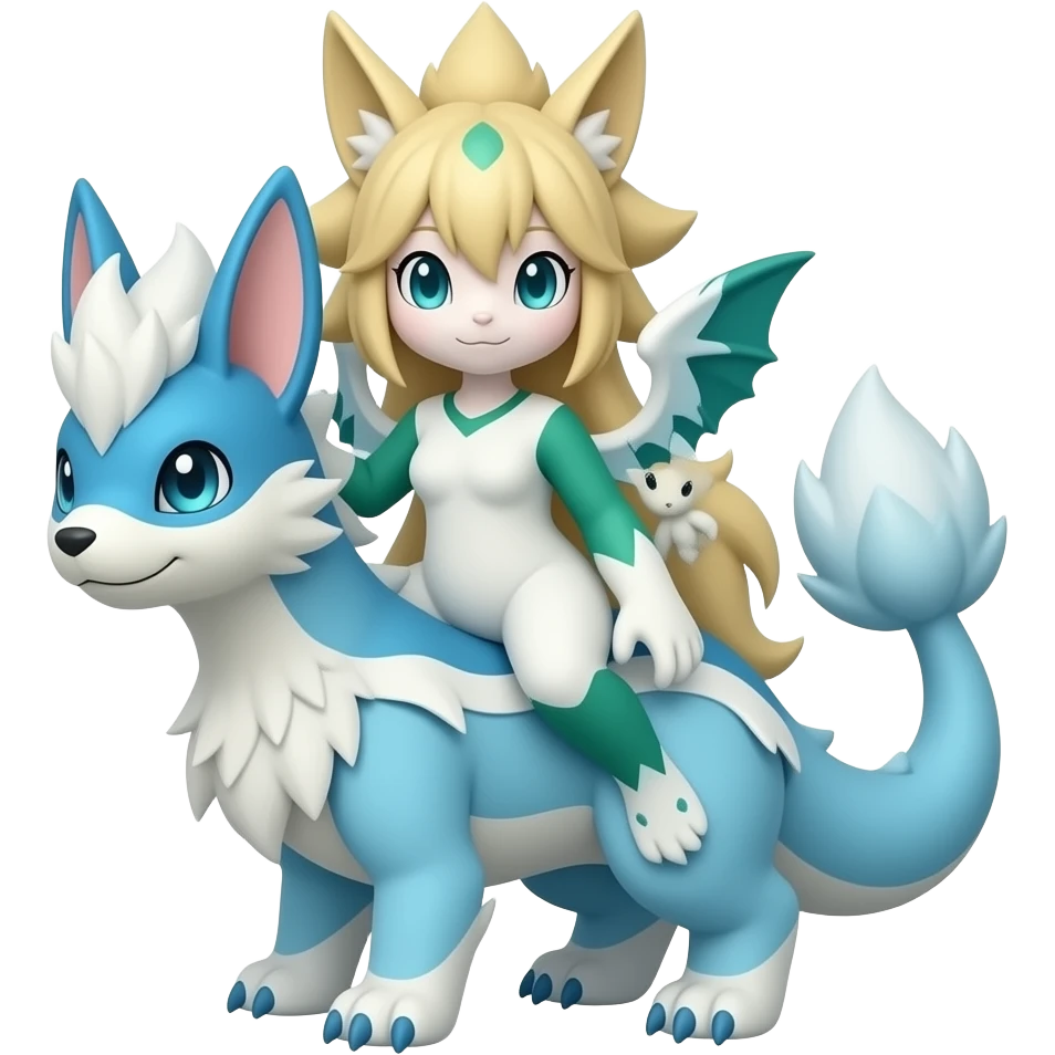 Larvitar-Axew-Latias-Milotic-Exveemon-Digimon-hybrid emoji
