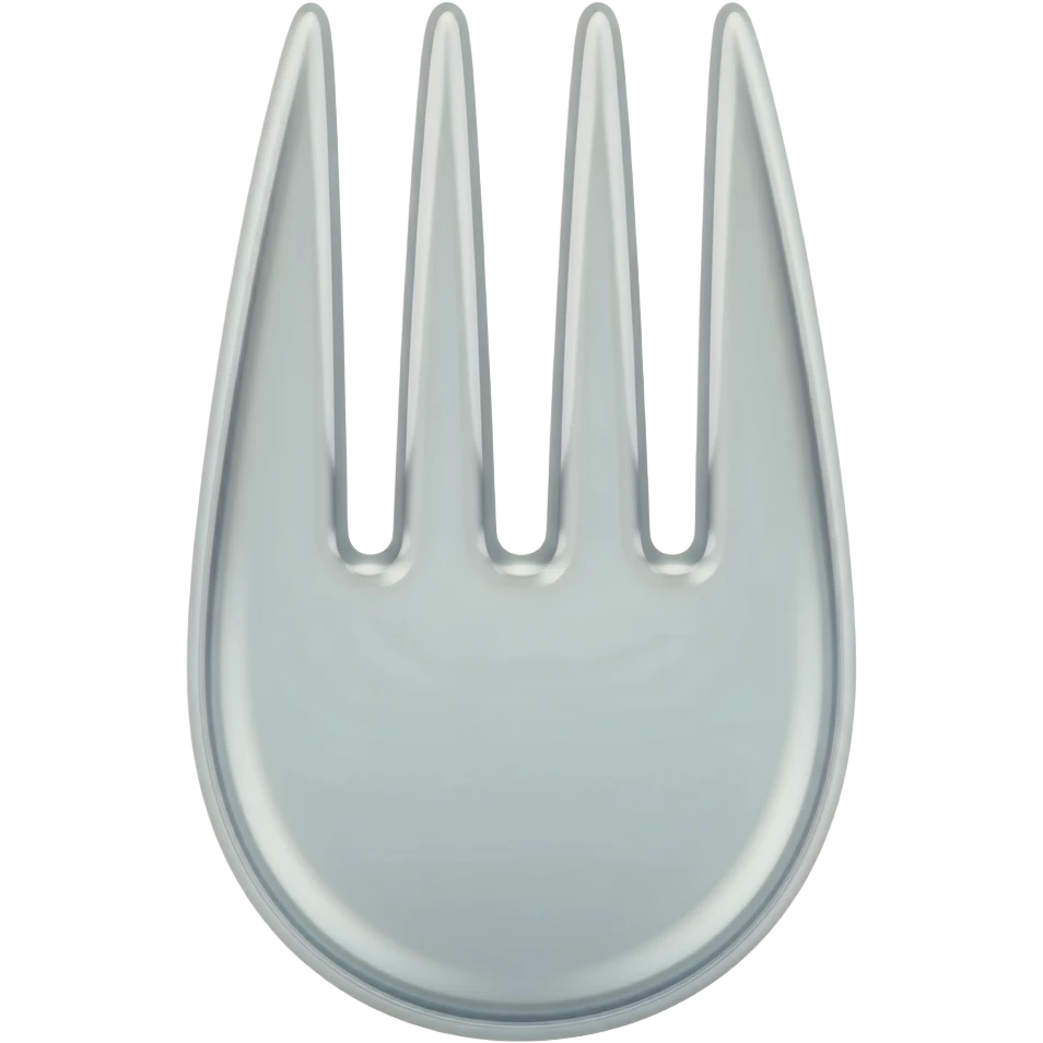a plastic fork emoji