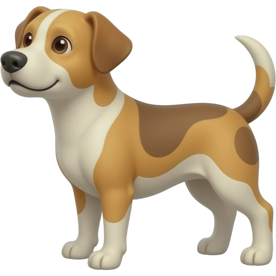 Um cachorro emoji