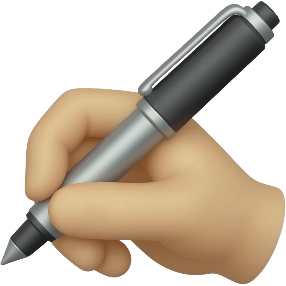 Writing Hand emoji