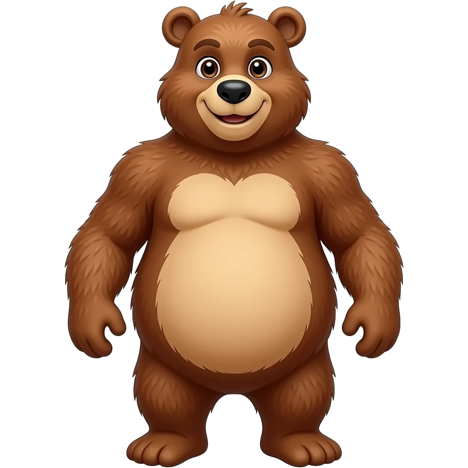 oso yogui emoji
