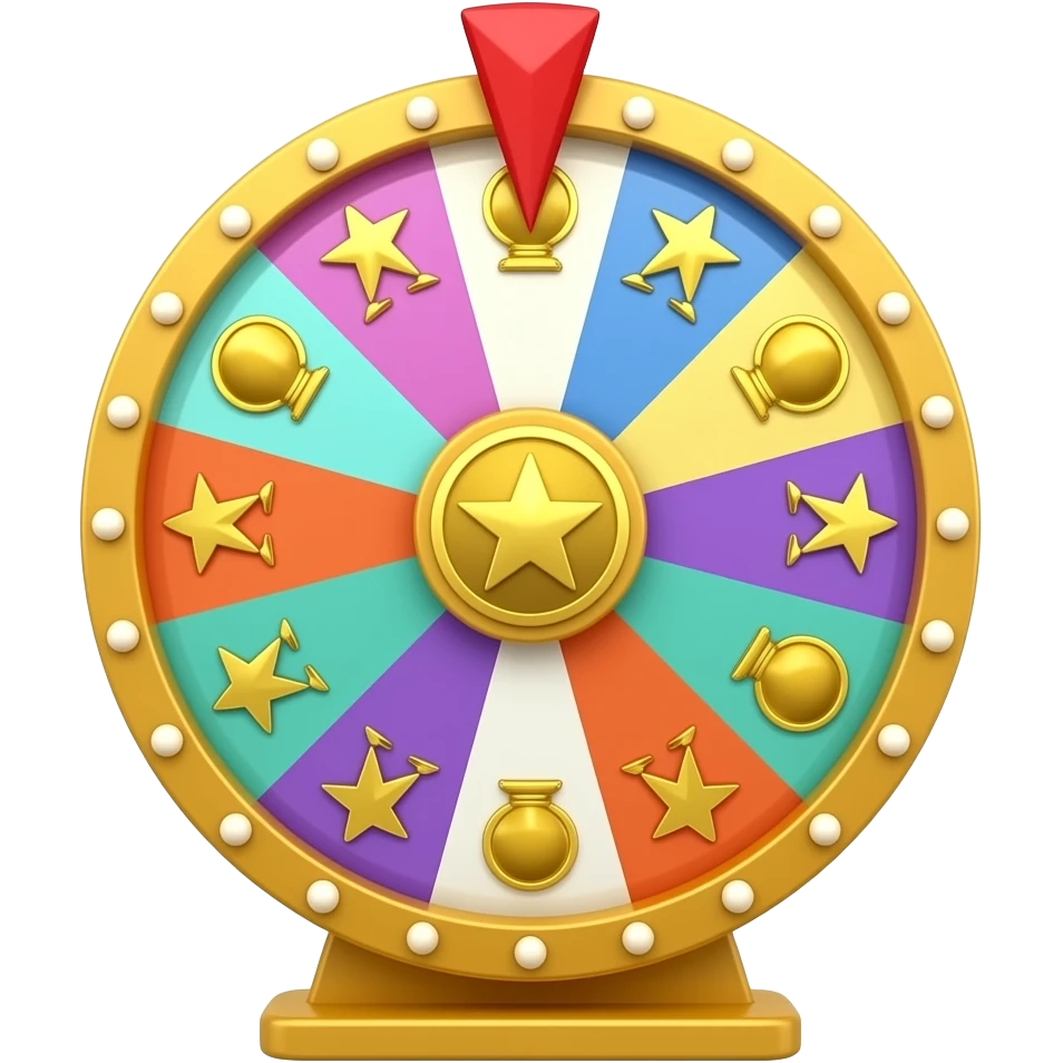 spin and win wheel emoji