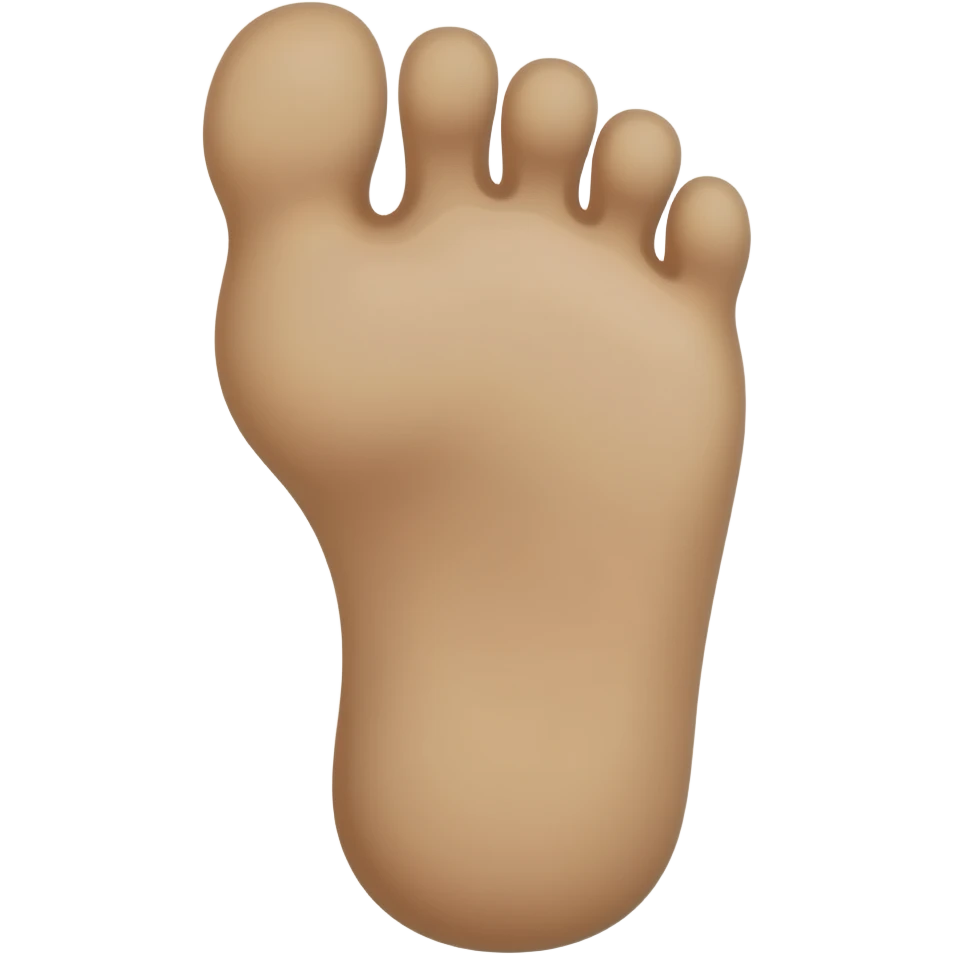 ایموجی پا emoji