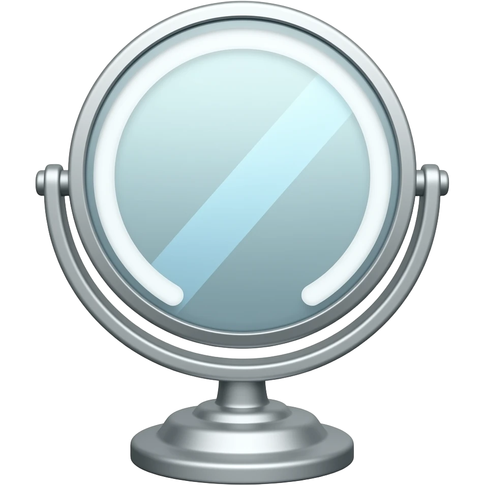 Led mirror emoji