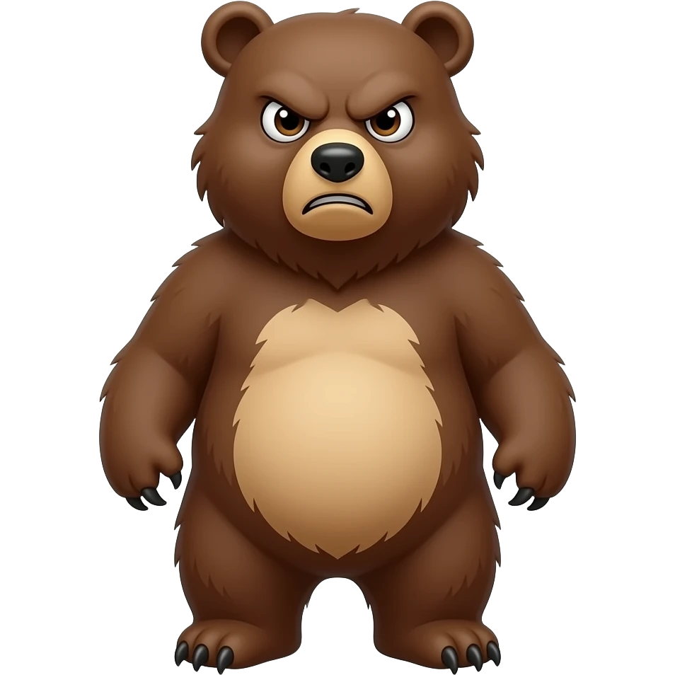 Mama bear is mad emoji