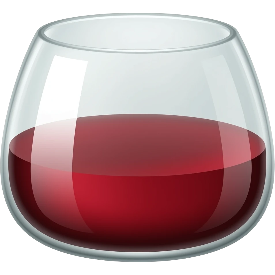 wine in glass emoji
