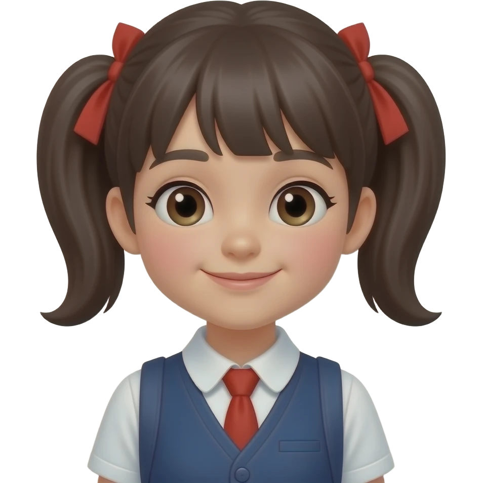 schoolgirl emoji