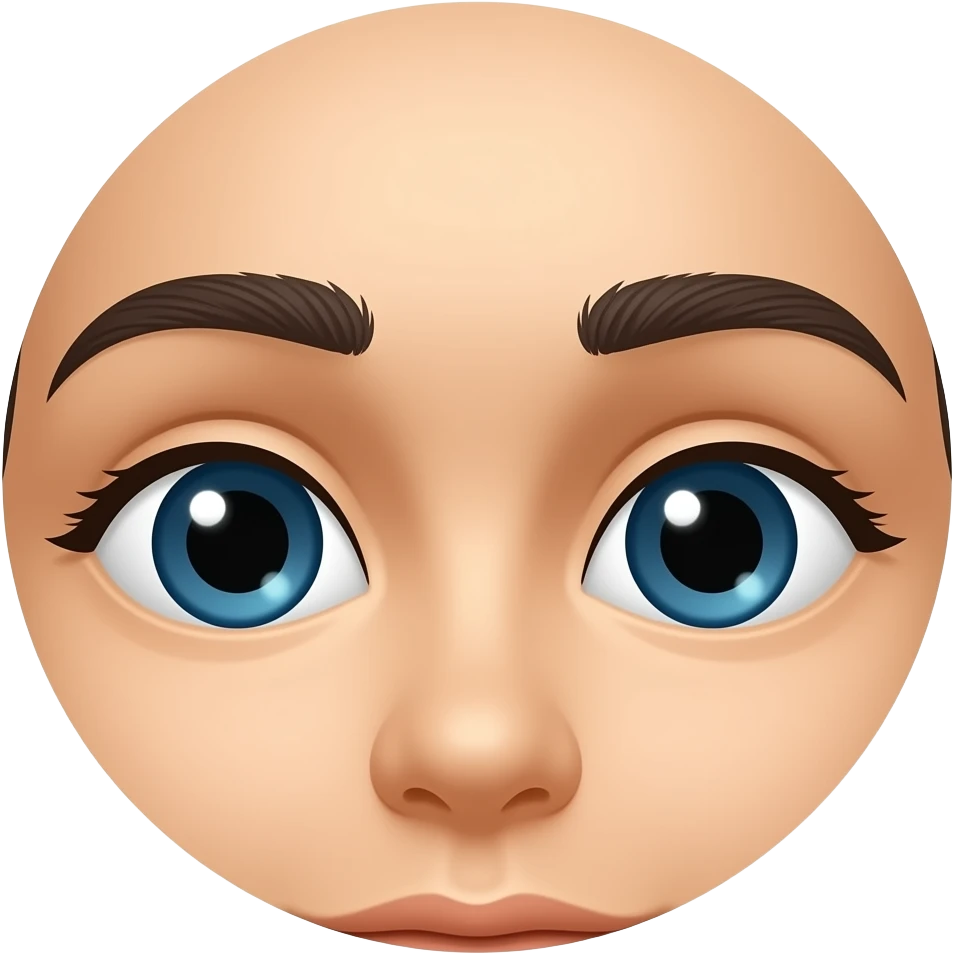 eye brows emoji