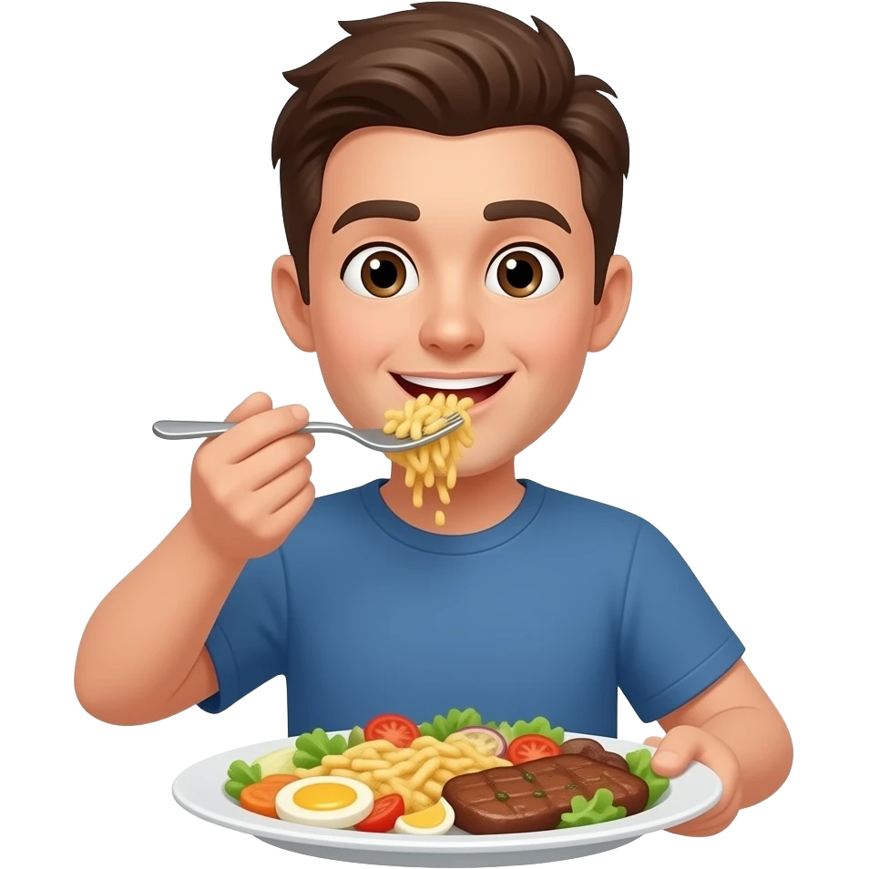吃大餐 emoji