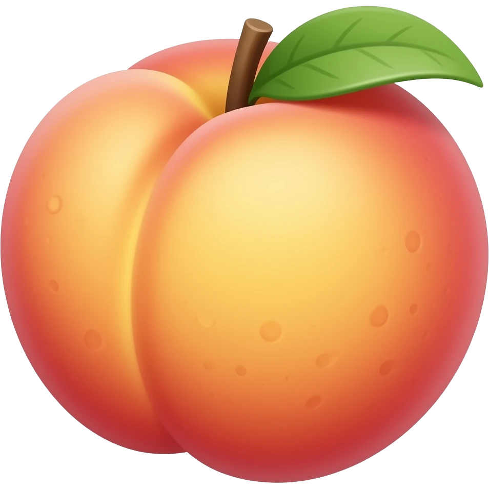 peach turnover emoji