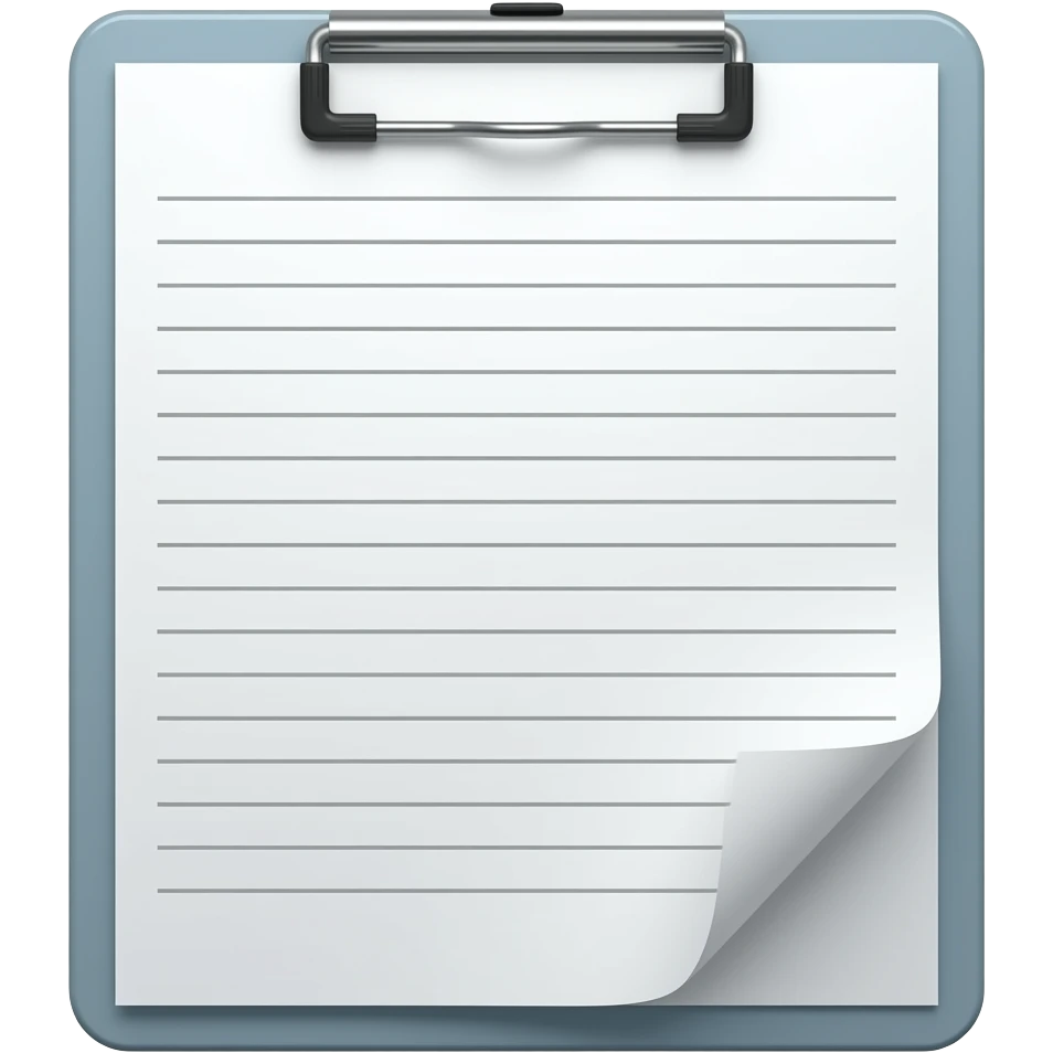 New document emoji