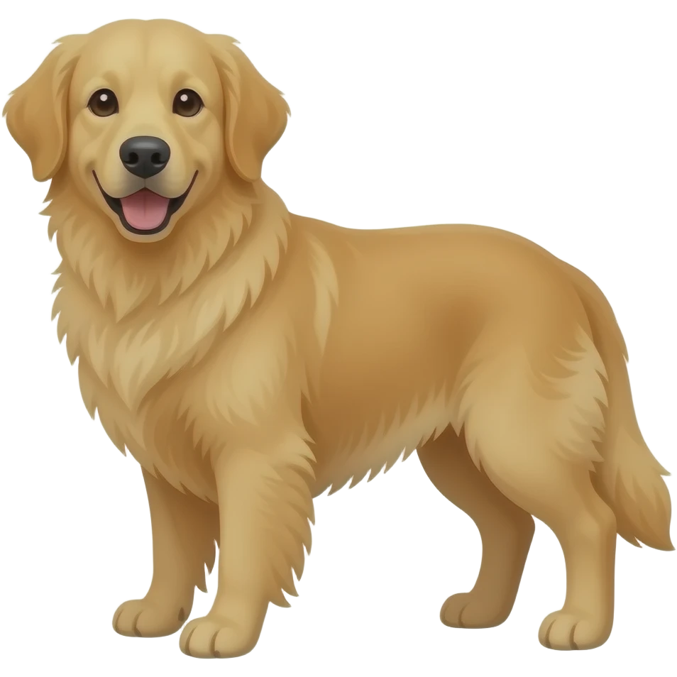 golden retriever emoji