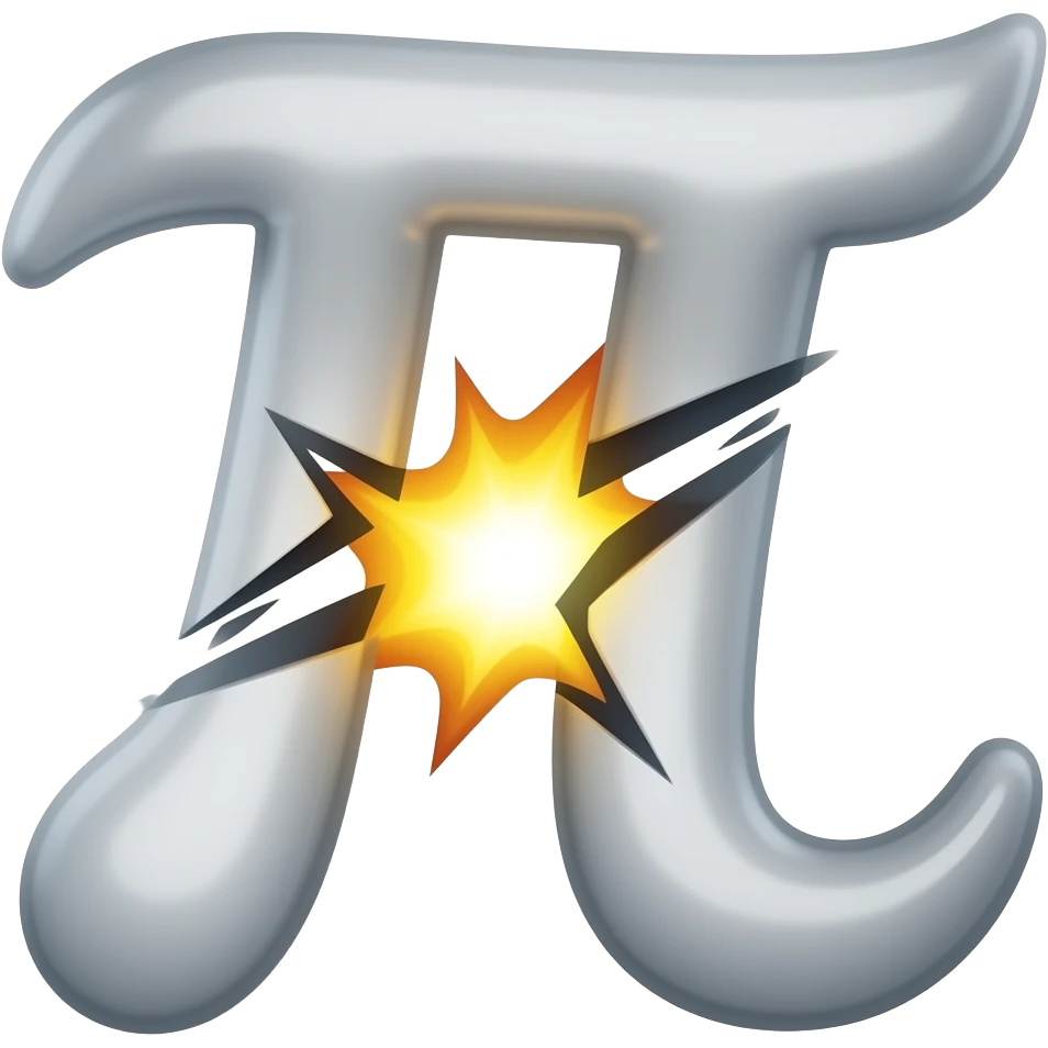 Pi^pi colide pi emoji
